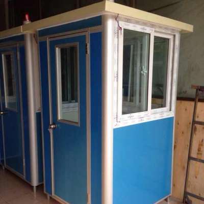 tiny modern prefab portable  sentry box kiosk  made in china