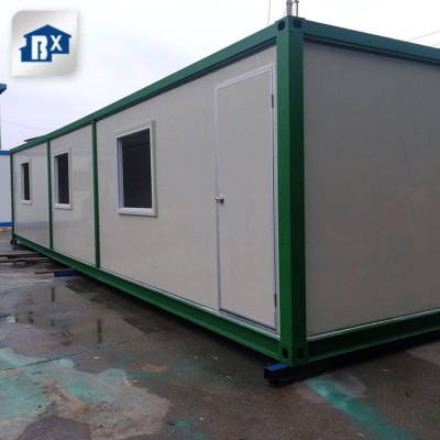 20 Feet Flat-pack Prefab Container Worker Accommodation Container House Family Living Prefab Houses In India